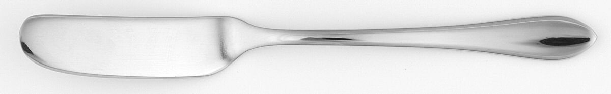 Linden (Stainless) Flat Handle Butter Spreader by Ginkgo-1