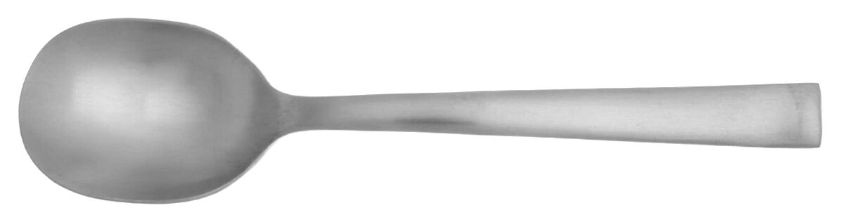 Norse-Satin (Stainless) Round Bowl Soup Spoon (Cream Soup) HC by Ginkgo-1