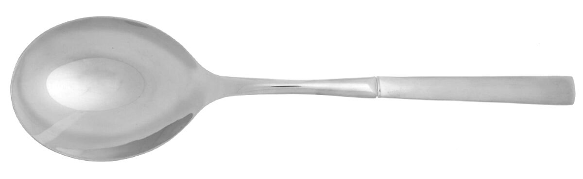 Norse-Satin (Stainless) Casserole Spoon with Smooth Stainless Bowl HC by Ginkgo-1