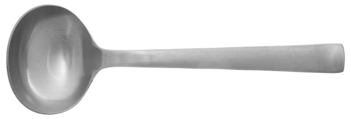 Norse-Satin (Stainless) Solid Gravy Ladle by Ginkgo-1