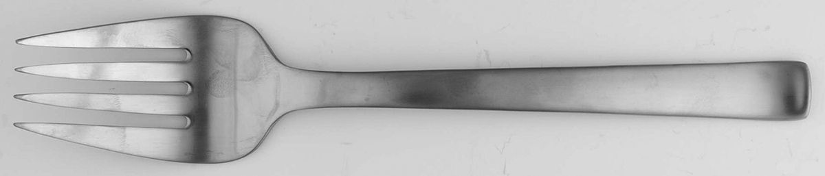 Norse-Satin (Stainless) Large Solid Cold Meat Serving Fork by Ginkgo-1