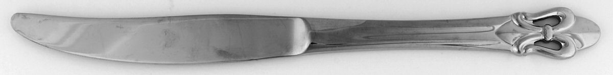 Fleur De Lis (Stainless) Modern Solid Knife by Ginkgo-1