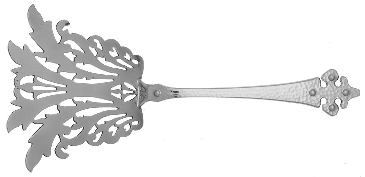 Crusader-Celtic (Stainless) Asparagus Serving Fork Solid Stainless HC by Ginkgo-1