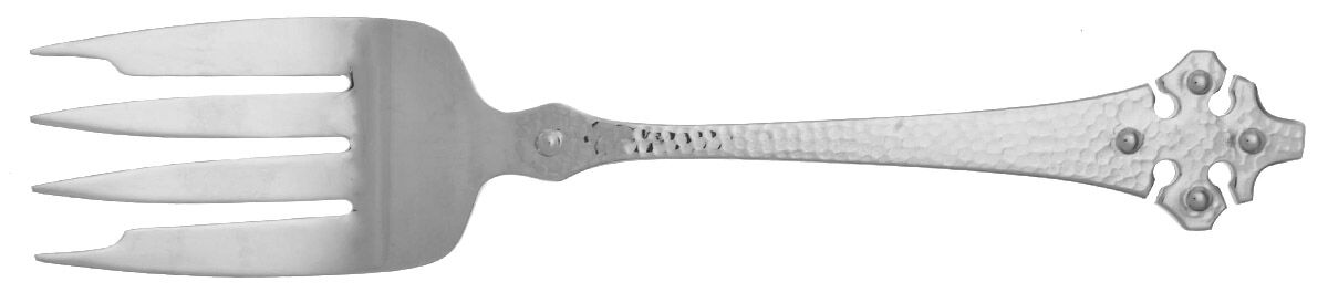 Crusader-Celtic (Stainless) Medium Solid Cold Meat Serving Fork by Ginkgo-1
