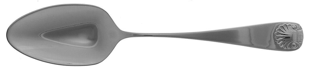 Windsor Shell (Stainless) Solid Serving Spoon by Ginkgo-1
