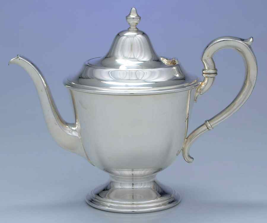 Y401(Silverplate, Hollowware) Teapot by Gorham Silver-1