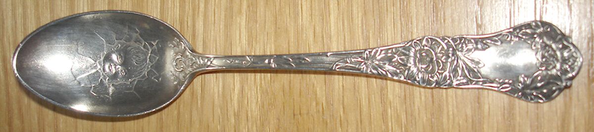GS49 (STERLING) Five O'Clock Teaspoon by Gorham Silver-1
