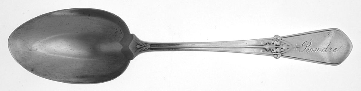 Swiss (Sterling, 1870) Tablespoon (Serving Spoon) by Gorham Silver-1