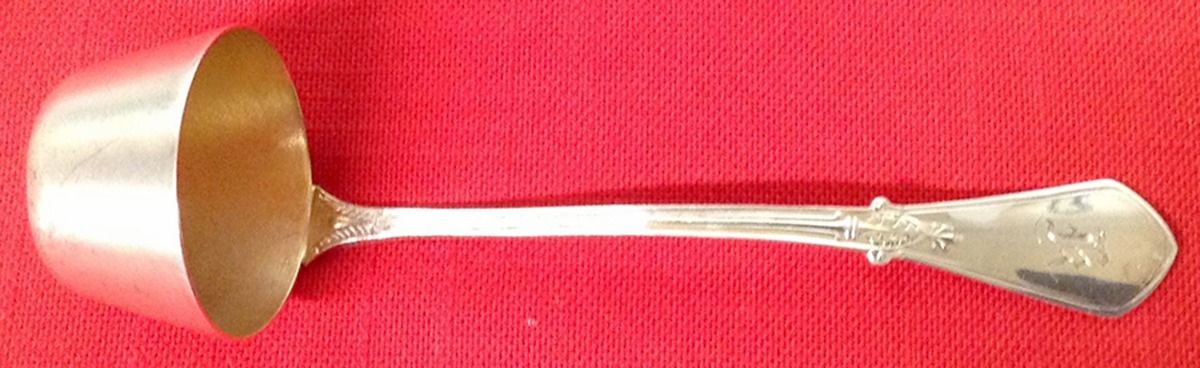 Swiss (Sterling, 1870) Long Devonshire Cream Ladle by Gorham Silver-1