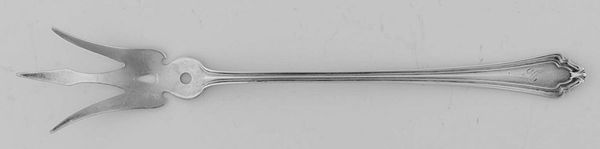 Cellini (Sterling, 1915) Large Lettuce Serving Fork by Gorham Silver-1