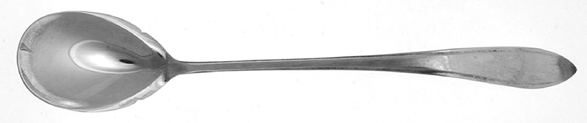 GFK1 (SILVERPLATE) Solid Sugar Serving Ladle by Gerofabriek-1