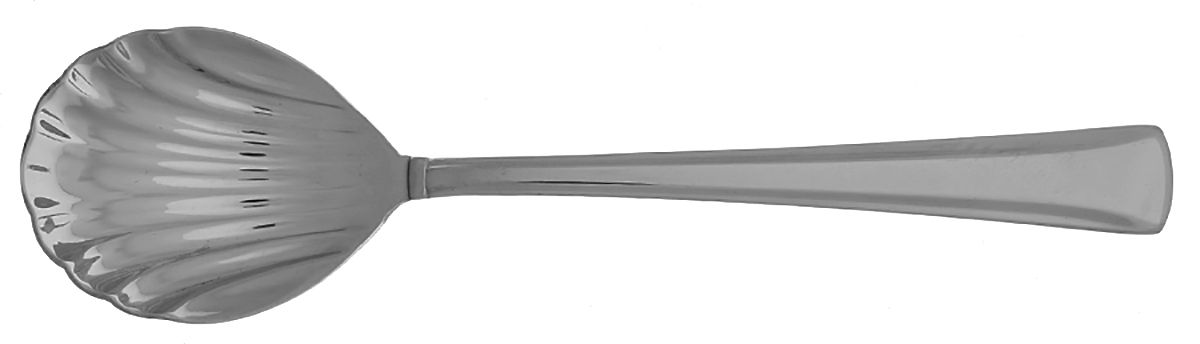 Nordic (Stainless) Sugar Shell Spoon by Gorham Silver-1
