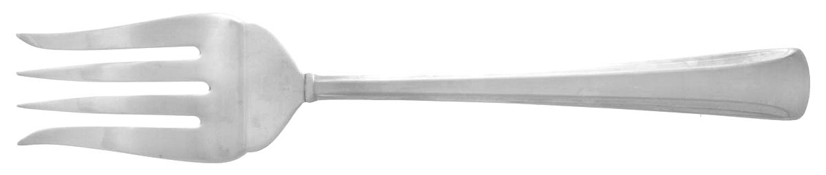 Nordic Frosted (Stainless) Medium Solid Cold Meat Serving Fork by Gorham Silver-1