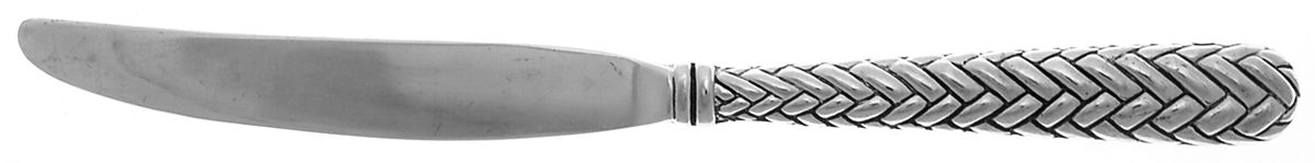 Weave (Silverplate) Modern Solid Knife by Godinger-1