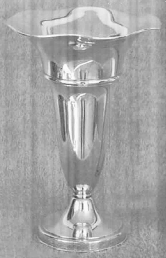 7730 (Sterling, Hollowware) Sterling Vase by Gorham Silver-1