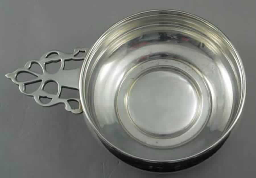 242 (Sterling, Hollowware) Sterling Porringer by Gorham Silver-1