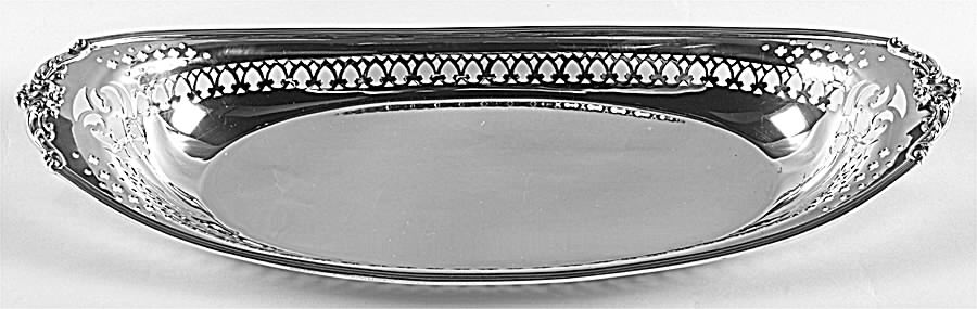A6452 (Sterling, Hollowware) Sterling Bread Tray by Gorham Silver-1