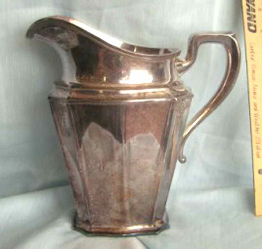 GS Y301 (Silverplate, Hollowware) Silverplate Water Pitcher by Gorham Silver-1