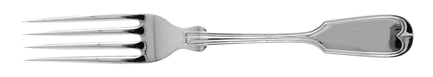 French Thread (Sterling, 1876) Fork by George W Shiebler-1