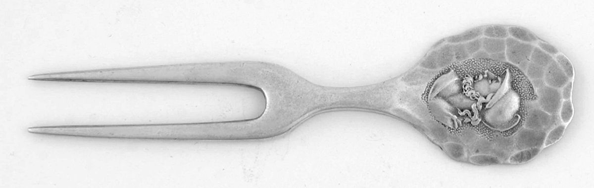 Medallion-A (Sterling, 1890) Individual Berry Fork by George W Shiebler-1