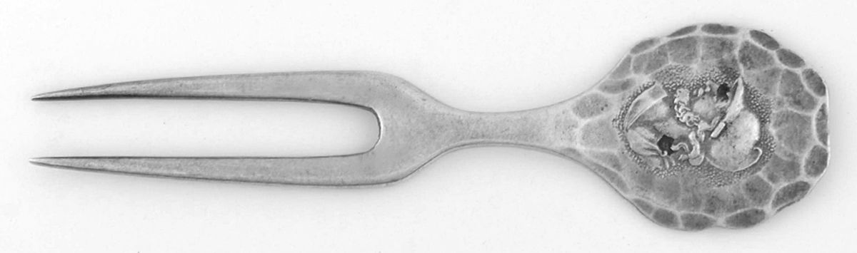 Medallion-A (Sterling, 1890) Individual Berry Fork by George W Shiebler-1