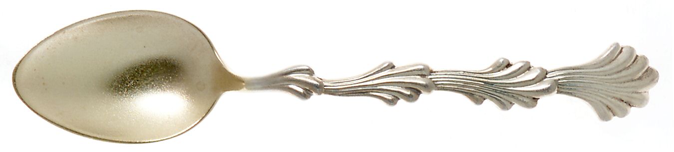 GES9 (STERLING, 1890) Demitasse Spoon by George W Shiebler-1