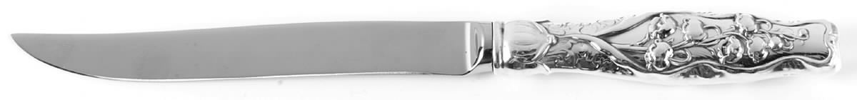 Lily of The Valley (Sterling) Individual Steak Knife Hollow Handle by Gorham Silver-1