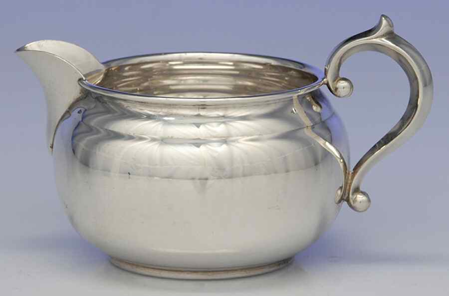 909-910 (Sterling, Hollowware) Mini Creamer by Gorham Silver-1