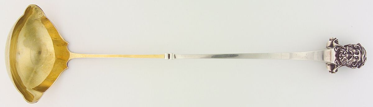 Bust (Coin) Small Punch Ladle, Solid Piece by Gorham Silver-1