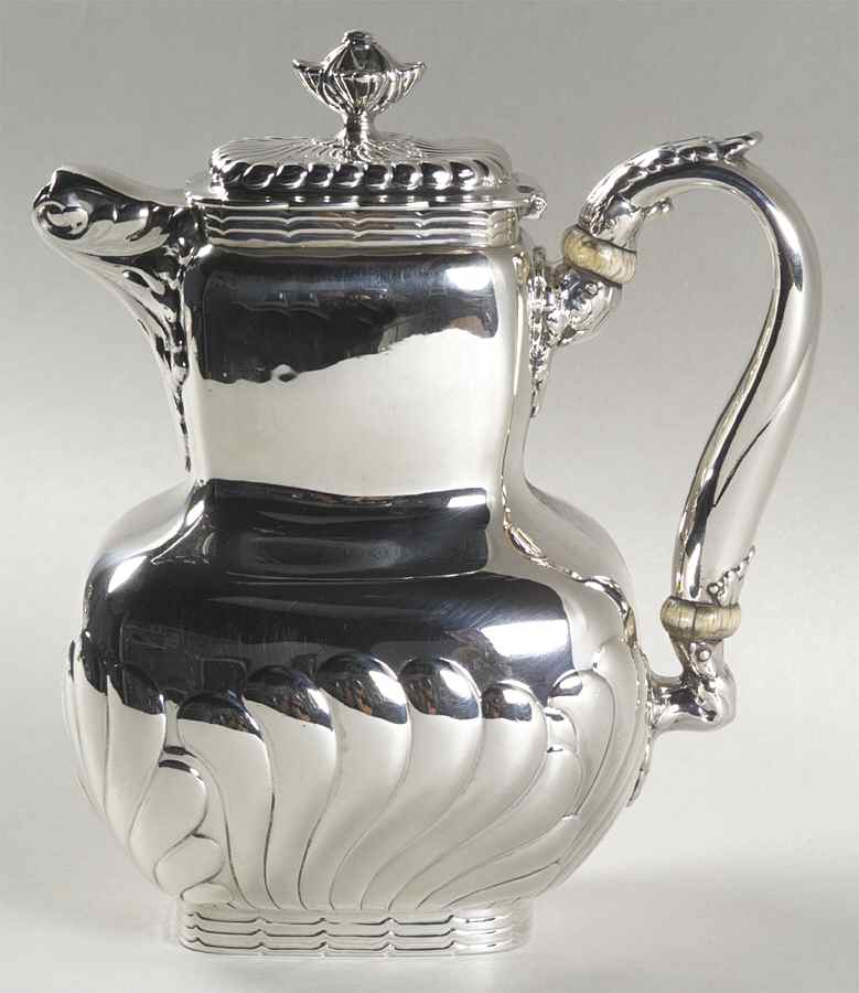 495C (Sterling, Hollowware) Hot Milk Pitcher by Gorham Silver-1