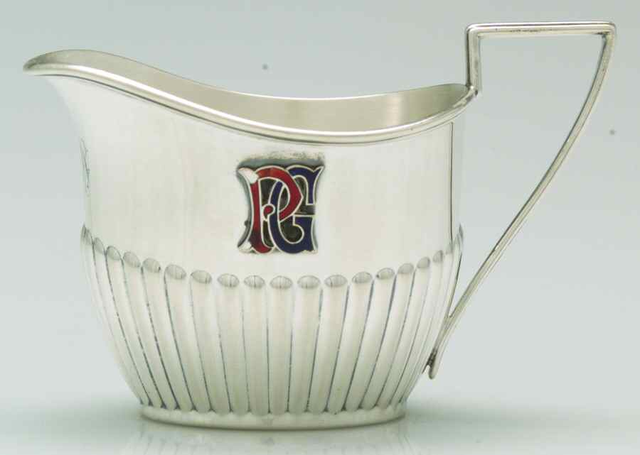 A5005 (Sterling, Hollowware) Mini Creamer by Gorham Silver-1