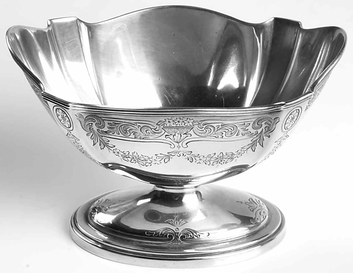 Plymouth-Engraved (2241-2) Waste Bowl by Gorham Silver-1