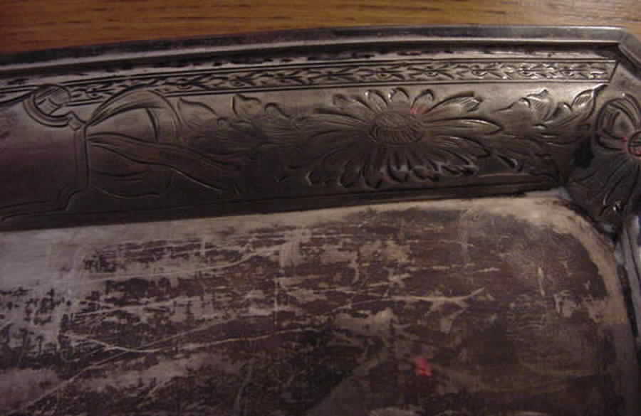 1131B (Sterling, Hollowware) Sterling Bread Tray by Gorham Silver-1