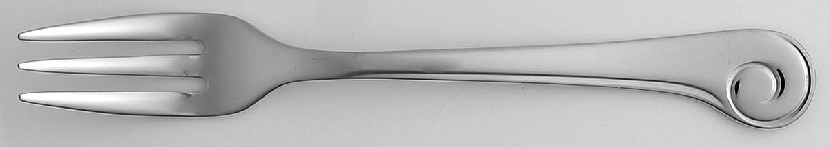 Sanibel Surf (Stainless, Glossy) Cocktail/Seafood Fork by Ginkgo-1