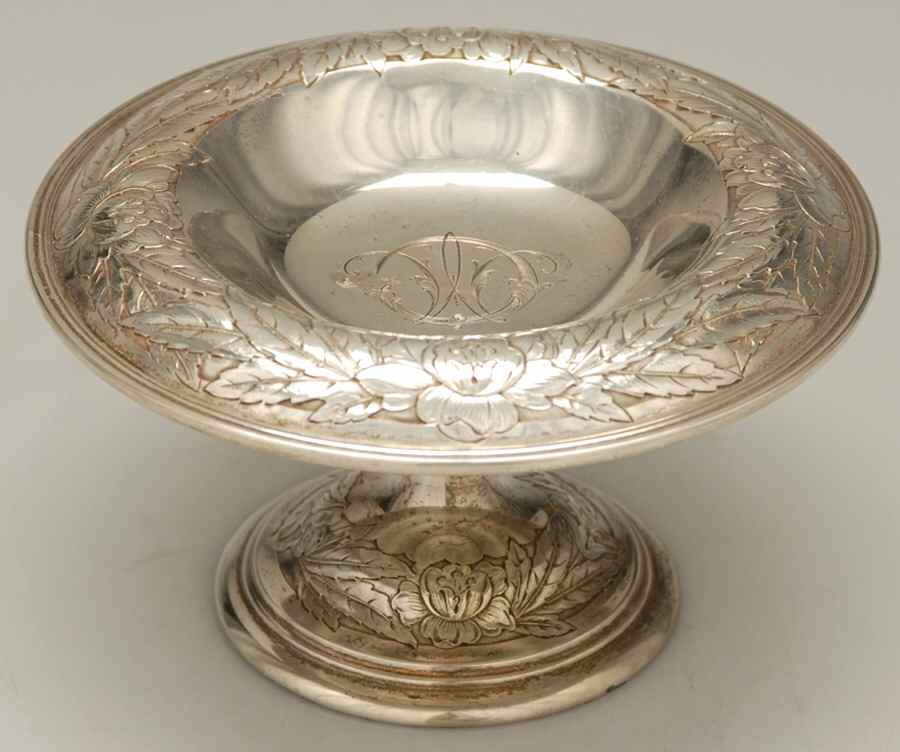 Gs56 (Sterling, Hollowware) Sterling Compote by Gorham Silver-1
