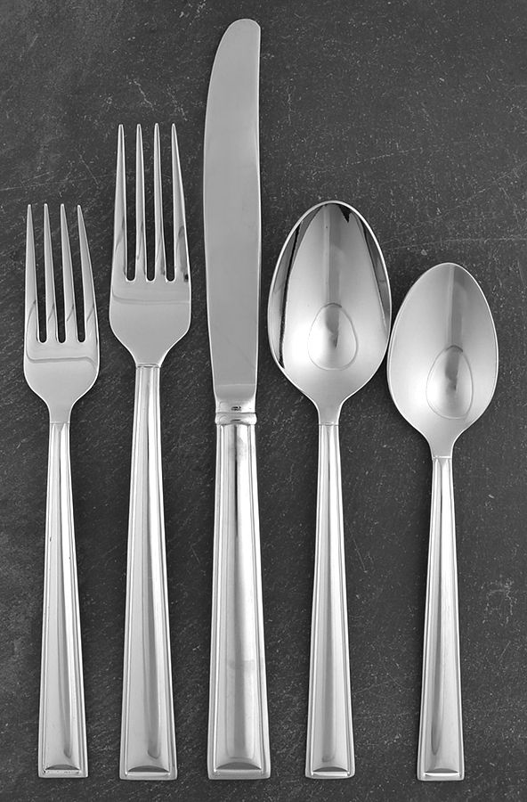 Marabella (Stainless) 5 Piece Hostess Set by Gorham Silver-1