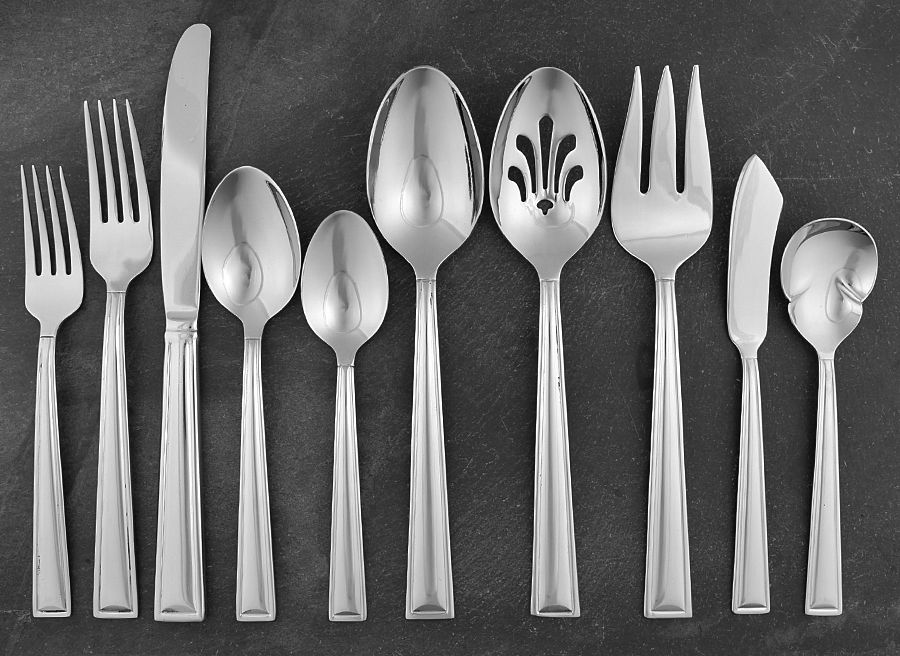 Marabella (Stainless) 45 Piece Starter Set by Gorham Silver-1