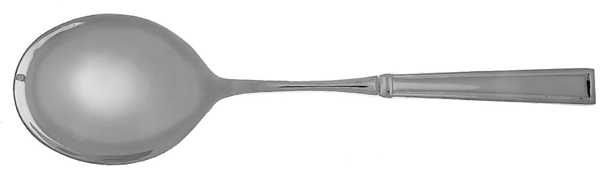 Marabella (Stainless) Casserole Spoon with Smooth Stainless Bowl HC by Gorham Silver-1