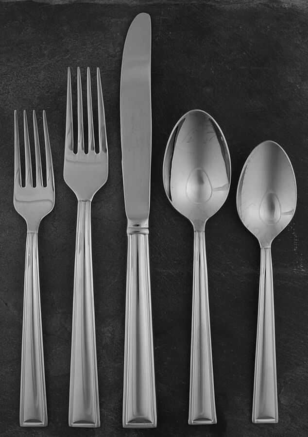 Marabella (Stainless) 40 Piece Estate Set by Gorham Silver-1