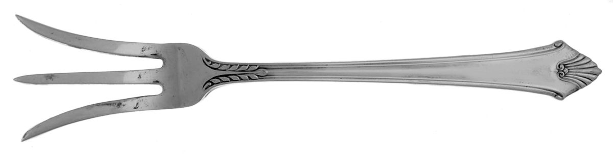 Late Georgian (Sterling, 1934) Lemon Fork by Gorham Silver-1