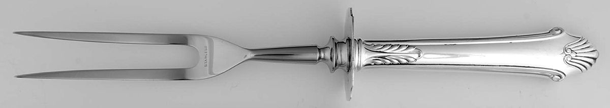 Late Georgian (Sterling, 1934) Large Stainless Blade Roast Carving Knife by Gorham Silver-1