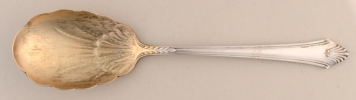 Late Georgian (Sterling, 1934) Sugar Shell Spoon by Gorham Silver-1
