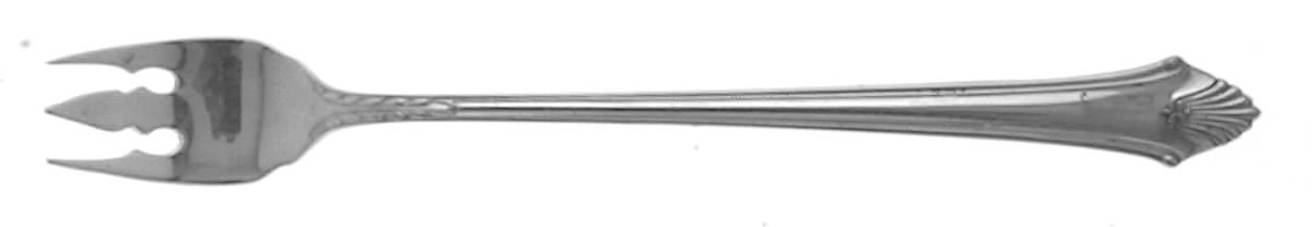 Late Georgian (Sterling, 1934) Cocktail/Seafood Fork by Gorham Silver-1