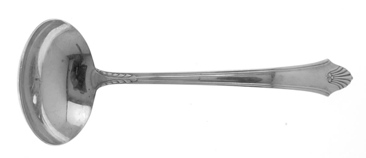 Late Georgian (Sterling, 1934) Solid Gravy Ladle by Gorham Silver-1