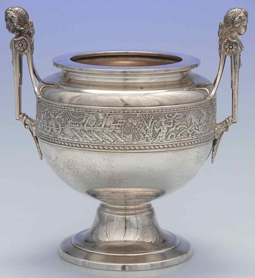 1110 (Sterling, Hollowware) Sugar Bowl No Lid by Gorham Silver-1