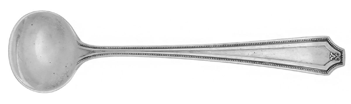 King Albert (Sterling, 1919, No Monograms) Master Salt Spoon by Gorham Silver-1