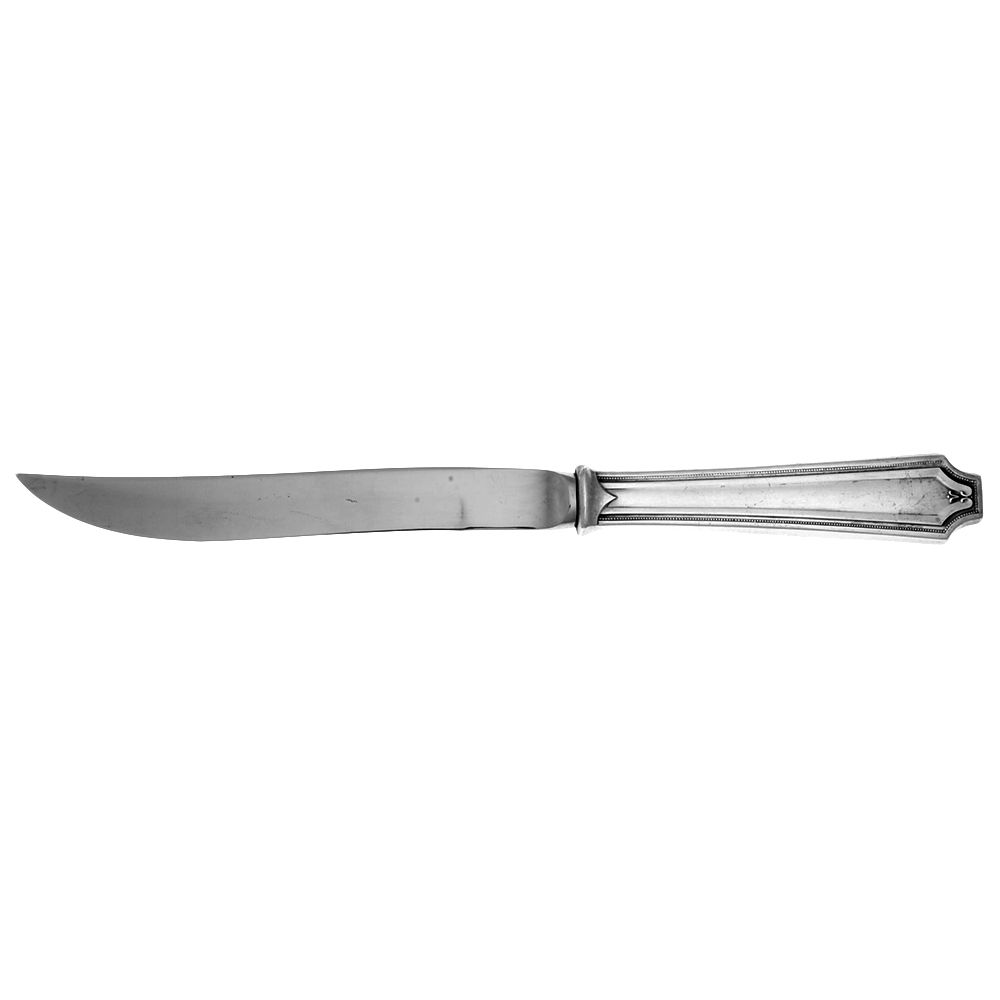 King Albert (Sterling, 1919, No Monograms) Individual Steak Knife w/Bevel Blade by Gorham Silver-1