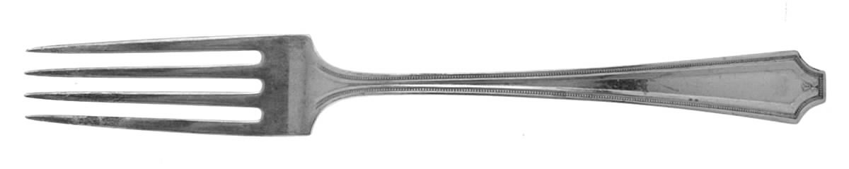 King Albert (Sterling, 1919, No Monograms) Fork by Gorham Silver-1