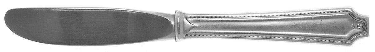 King Albert (Sterling, 1919, No Monograms) Modern Hollow Butter Spreader (Stainless) by Gorham Silver-1