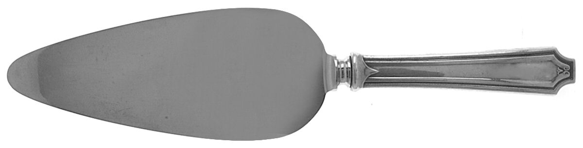 King Albert (Sterling, 1919, No Monograms) Pie Server with Stainless Blade by Gorham Silver-1